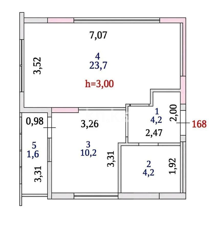 Продажа 1-комнатной квартиры, 44 м² - Продажа однокомнатных квартир от собственников в Астане - страница 4 фото 1 из 1