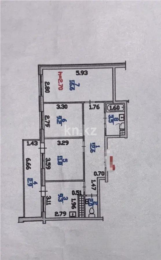 Продажа 3-комнатной квартиры, 70 м² - Продажа  трехкомнатных квартир в новостройках Алматы с фото - страница 10 фото 2 из 2