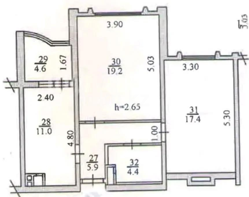 Продажа 2-комнатной квартиры, 63 м² - Продажа двухкомнатных квартир в Алатауском р-не Алматы - страница 20 фото 3 из 3