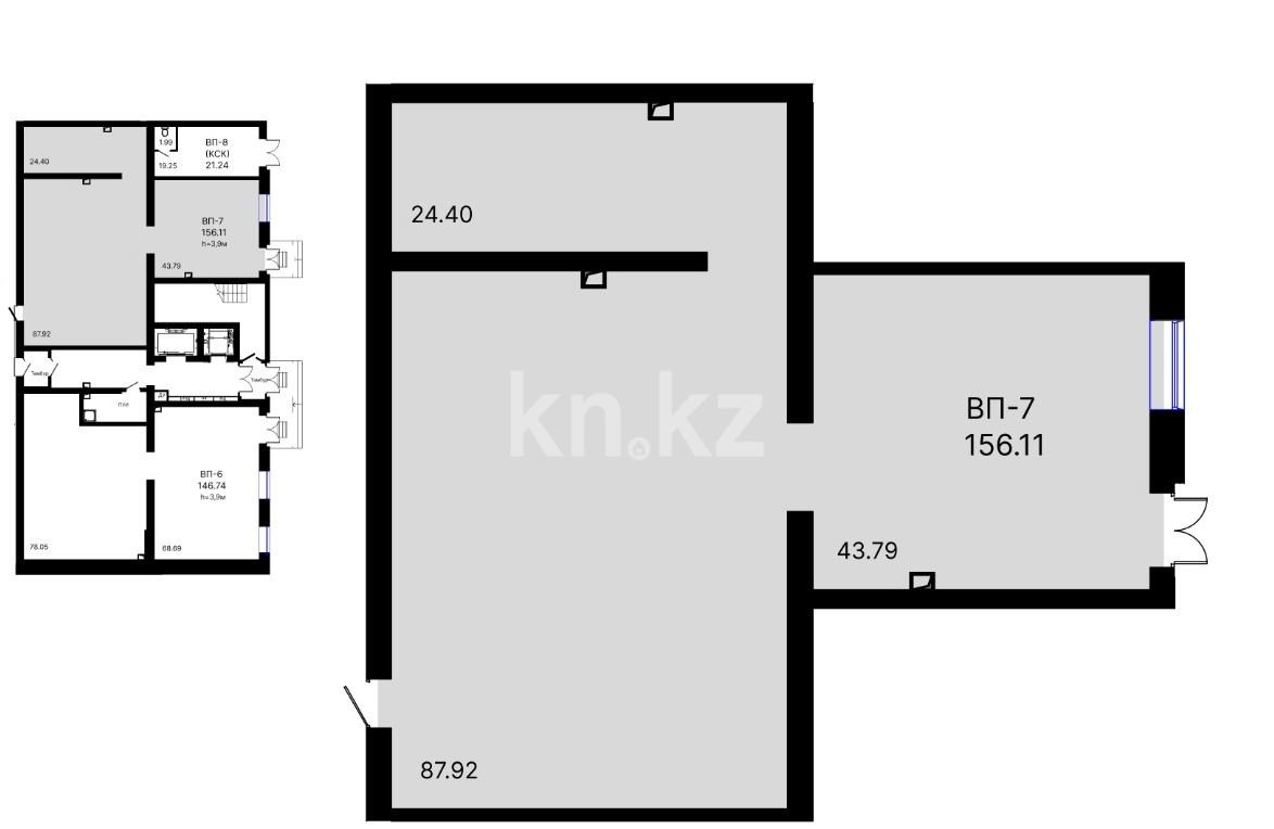Аренда , Тауелсиздик, дом  25/1 - Шарля де Голя - Аренда офисных и торговых помещений в Астане фото 3 из 3