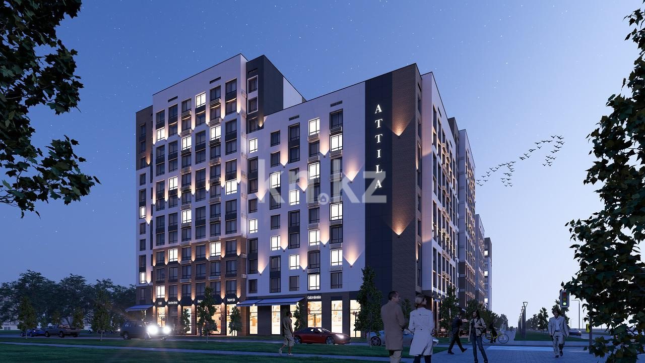 Продажа 1-комнатной квартиры, 35.7 м², ул. Култегин, дом  16 стр в Астане - фото 3