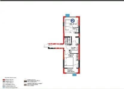Продажа 2-комнатной квартиры, 44.31 м² - Продажа квартир в новостройках Алматы - страница 4 фото 1 из 1