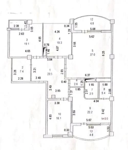 Продажа 4-комнатной квартиры, 168.2 м² в Астане - фото 6