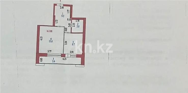 Продажа 1-комнатной квартиры, 40 м² в Астане