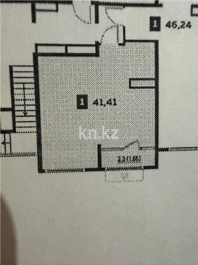 Продажа 2-комнатной квартиры, 41.41 м² в Алматы - фото 2