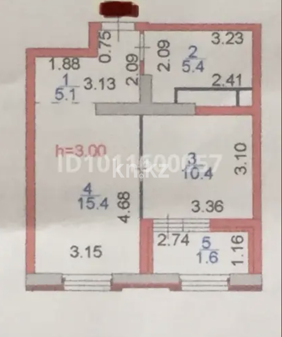Продажа 1-комнатной квартиры, 38 м² - Продажа однокомнатных квартир в Казахстане фото 10 из 13
