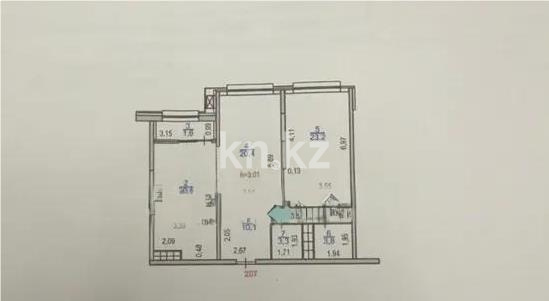 Продажа 3-комнатной квартиры, 83.5 м² - Продажа квартир в Алматы - страница 316 фото 1 из 1