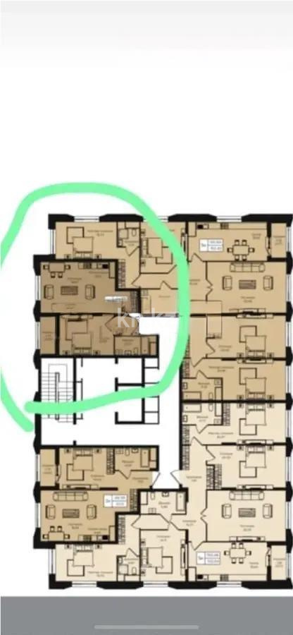 Продажа 2-комнатной квартиры, 51.2 м² - Продажа квартир в Астане фото 1 из 1