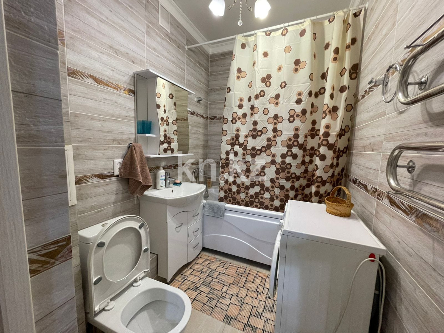 Аренда 2-комнатной квартиры посуточно, 50 м², ул. Жирентаева, дом  2 - ул. Майлина - Аренда квартир посуточно в Астане без посредников фото 6 из 8