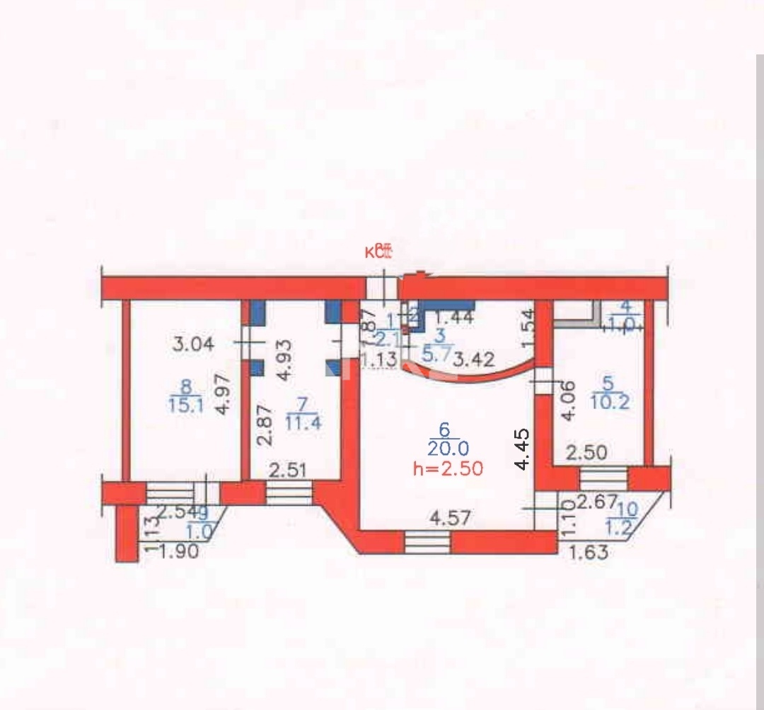 Продажа 3-комнатной квартиры, 68 м² в Усть-Каменогорске - фото 21