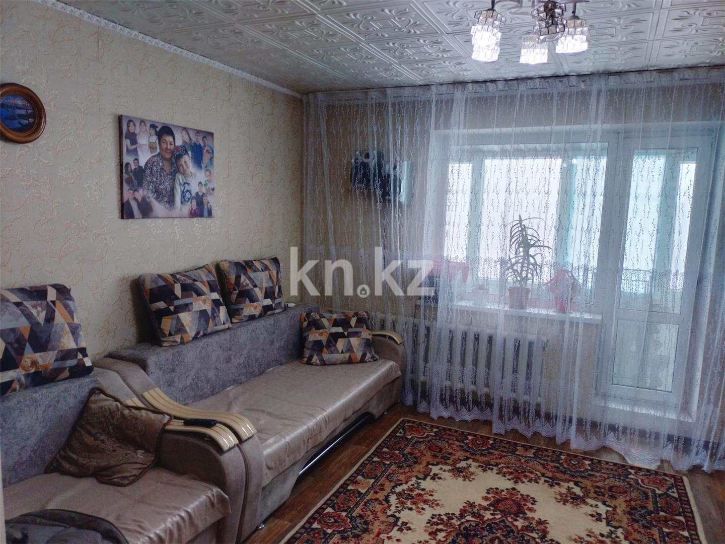 Продажа 2-комнатной квартиры, 52 м², мкр-н Восток-3, дом  16 в Караганде