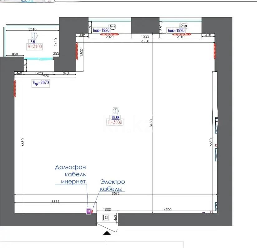 Продажа 2-комнатной квартиры, 77 м² - Продажа квартир в кирпичном доме в Караганде - страница 3 фото 1 из 1