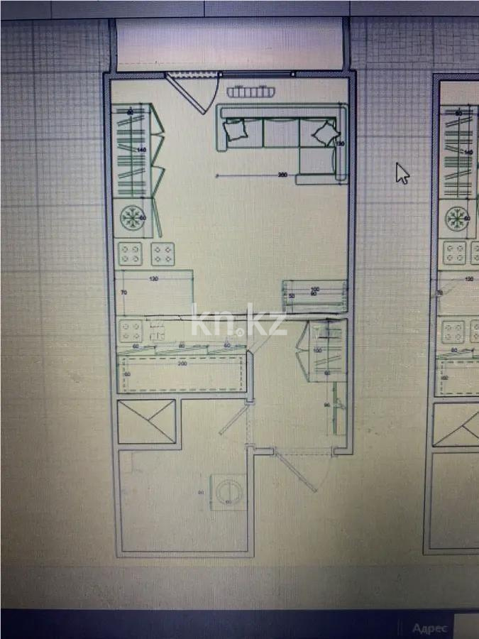 Продажа 1-комнатной квартиры, 25 м² - Продажа квартир в Алматы - страница 2 фото 1 из 1