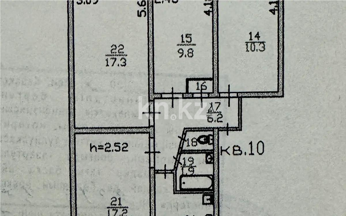 Продажа 4-комнатной квартиры, 74 м², пр. Сейфуллина, дом  452 в Алматы - фото 5