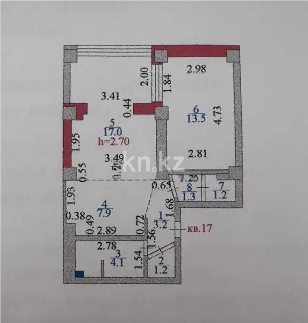 Продажа 2-комнатной квартиры, 50 м² - Продажа квартир в Казахстане - страница 4 фото 4 из 4