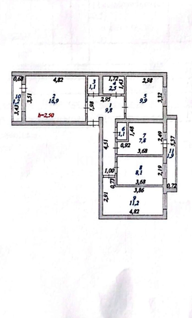 Продажа 4-комнатной квартиры, 72 м², пр. Жумабаева, дом  5/1 - Продажа квартир в Астане фото 2 из 22