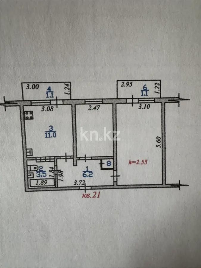 Продажа 2-комнатной квартиры, 50 м² - Продажа квартир от собственников в Алматы - страница 179 фото 1 из 1
