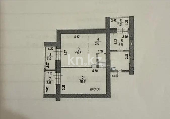 Продажа 2-комнатной квартиры, 59.3 м² - Продажа квартир от собственников в Астане - страница 36 фото 1 из 1