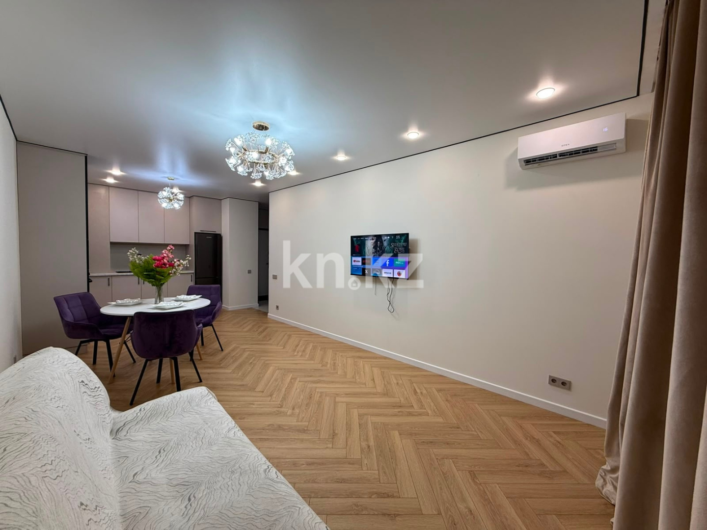Аренда 2-комнатной квартиры посуточно, 60 м² в Алматы - фото 9