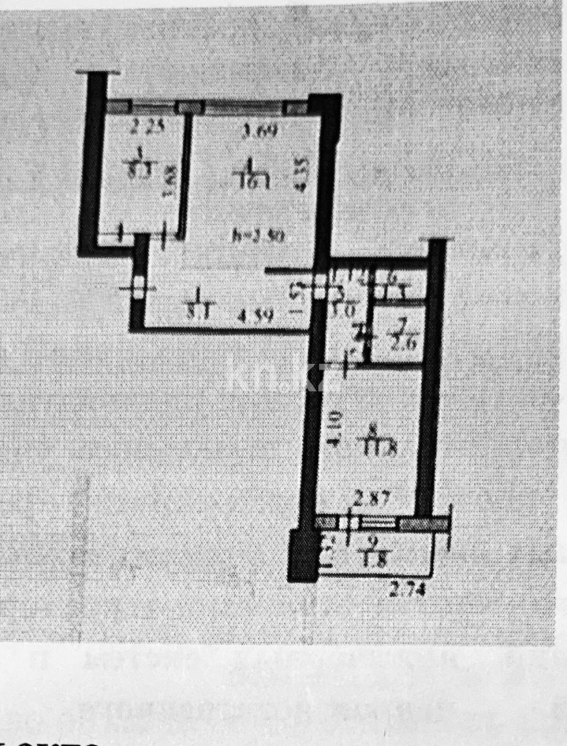 Продажа 2-комнатной квартиры, 53.2 м² - Продажа недвижимости в Усть-Каменогорске фото 14 из 14