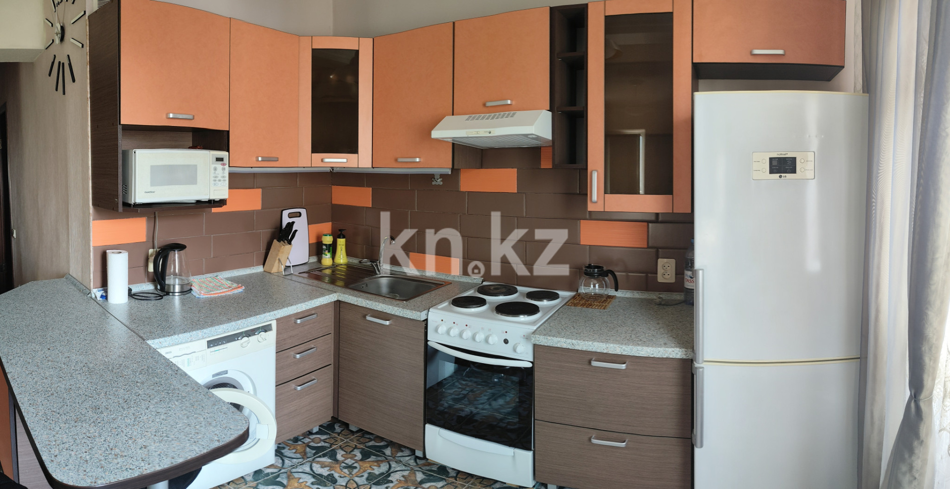 Аренда 1-комнатной квартиры, 50 м², мкр-н Самал-1, дом  31 - ул. Жолдасбекова - Аренда квартир помесячно в Алматы без посредников фото 7 из 18