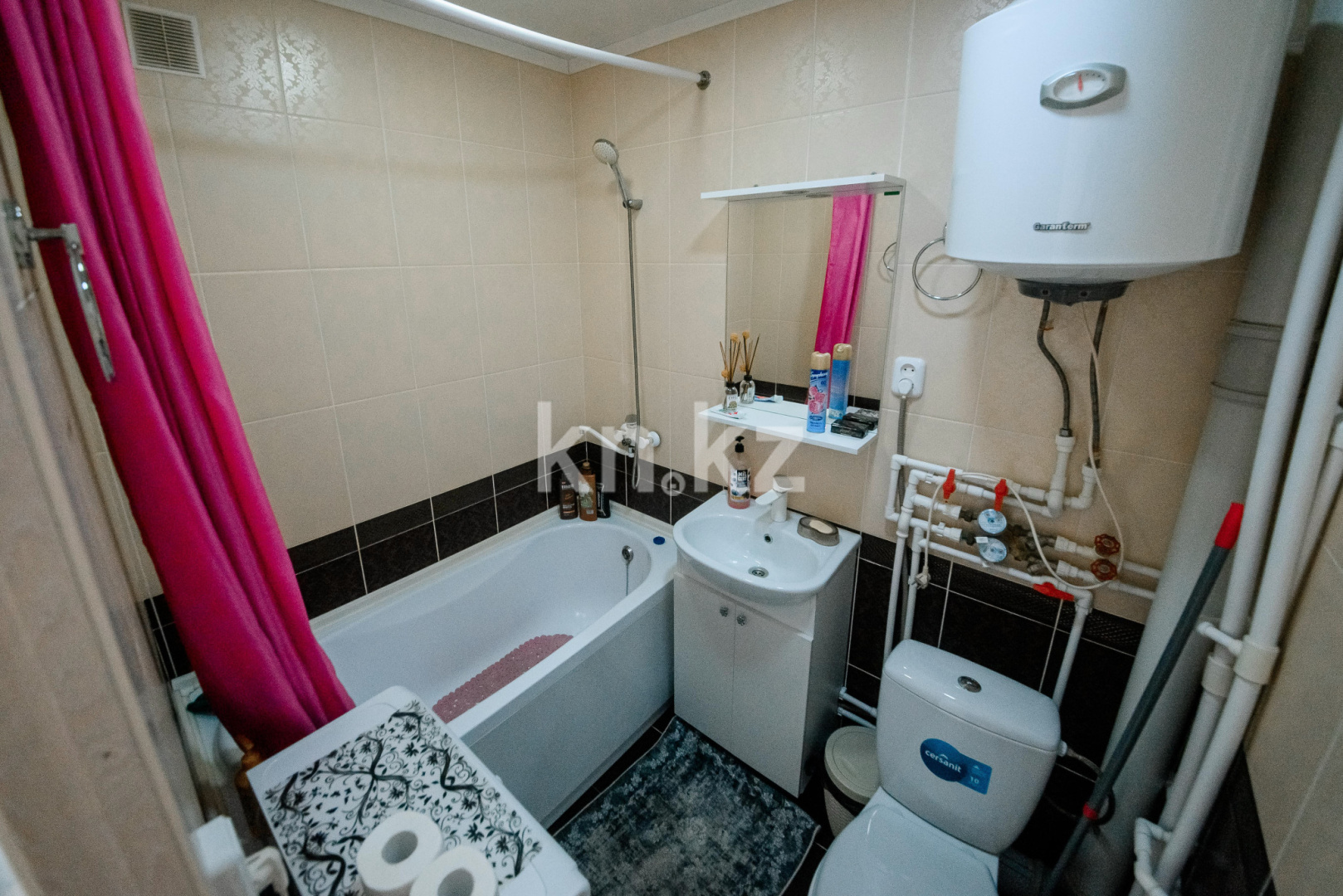 Аренда 1-комнатной квартиры посуточно, 33 м², пр. Металлургов, дом  10/1 - Аренда жилой и коммерческой недвижимости в Темиртау фото 30 из 32