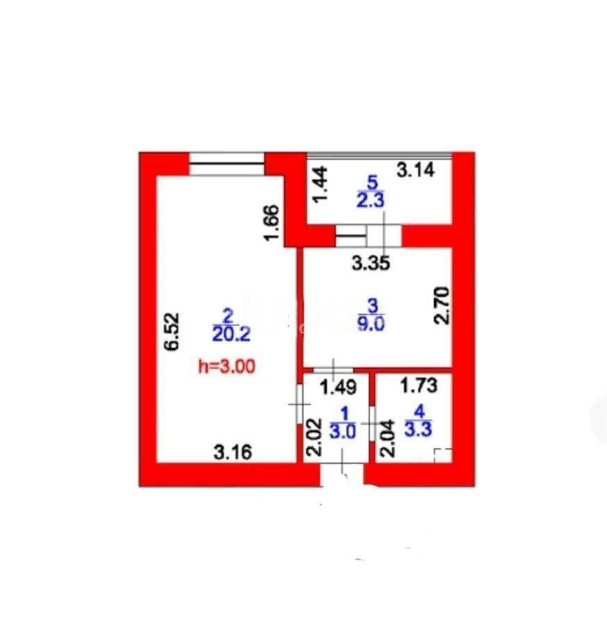 Продажа 1-комнатной квартиры, 38 м², ул. Ахмедьярова, дом  4/1 - Продажа  однокомнатных квартир в Астане без посредников фото 1 из 1