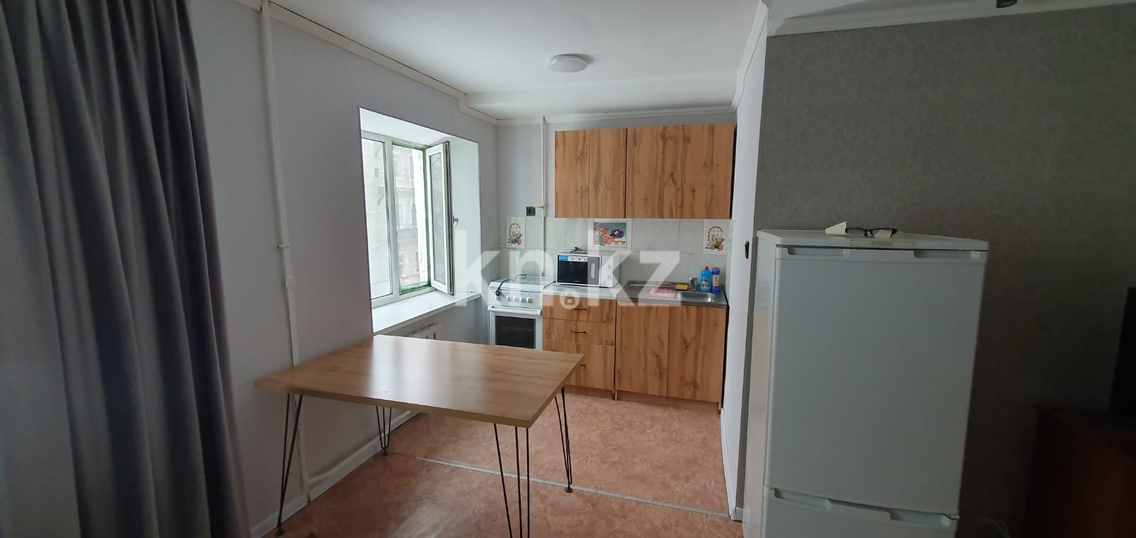 Аренда 1-комнатной квартиры, 32 м², ул. Бейбитшилик, дом  55 - ул. Маскеу - Аренда квартир помесячно в Казахстане фото 1 из 5
