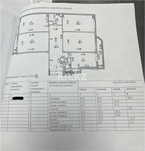 Продажа 4-комнатной квартиры, 134.6 м², ул. Бокейхана, дом  2 - Продажа  четырехкомнатных квартир в новостройках Астаны без посредников фото 9 из 9