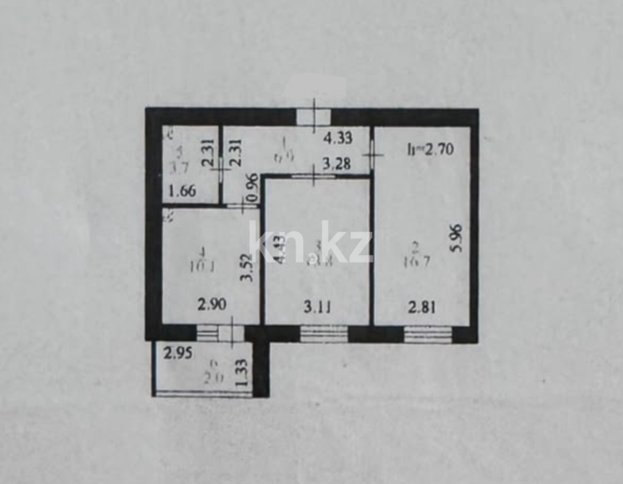 Продажа 2-комнатной квартиры, 53.2 м² - Продажа квартир в Астане - страница 359 фото 35 из 35