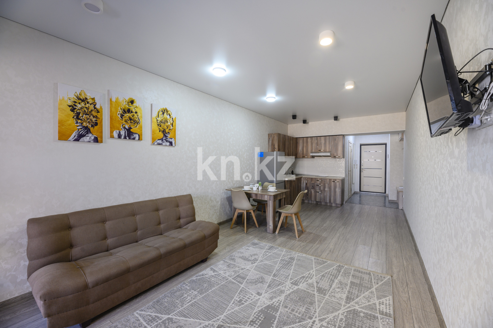 Аренда 1-комнатной квартиры посуточно, 45 м² - Аренда однокомнатных квартир посуточно в Алматы фото 8 из 24