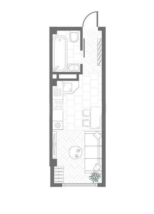 Продажа 1-комнатной квартиры, 36.71 м², ул. Сыбызгы, дом  100 стр - Продажа квартир в новостройках Алматы без посредников фото 1 из 1