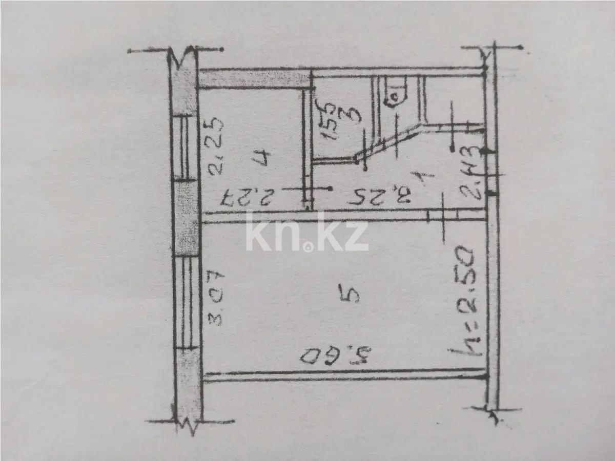 Продажа 1-комнатной квартиры, 30 м², пр. Строителей, дом  1а - Продажа  однокомнатных квартир в Темиртау фото 1 из 1