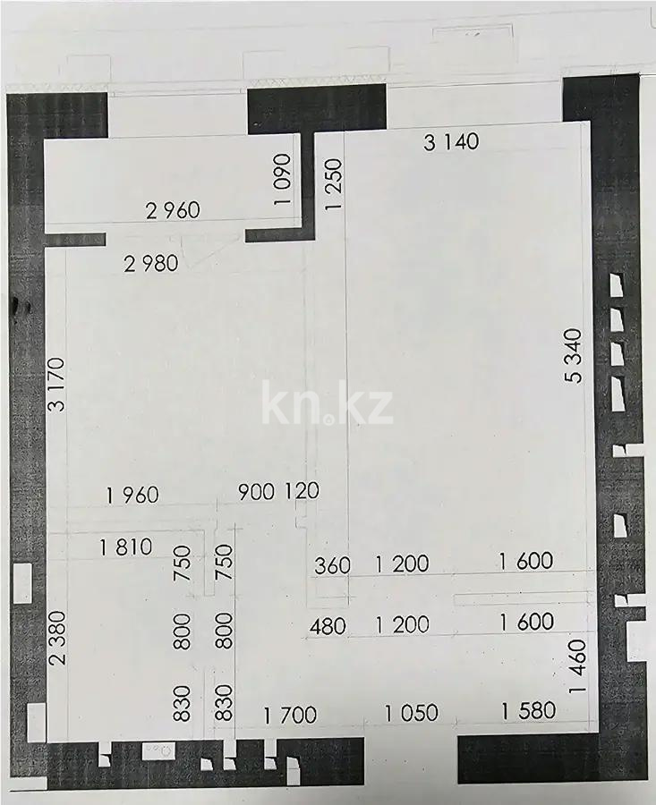 Продажа 1-комнатной квартиры, 41 м² - Продажа  однокомнатных квартир в Караганде фото 1 из 1