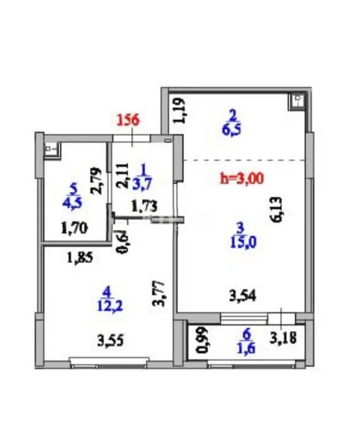 Продажа 1-комнатной квартиры, 43.5 м² - Продажа квартир в Астане - страница 3 фото 1 из 1
