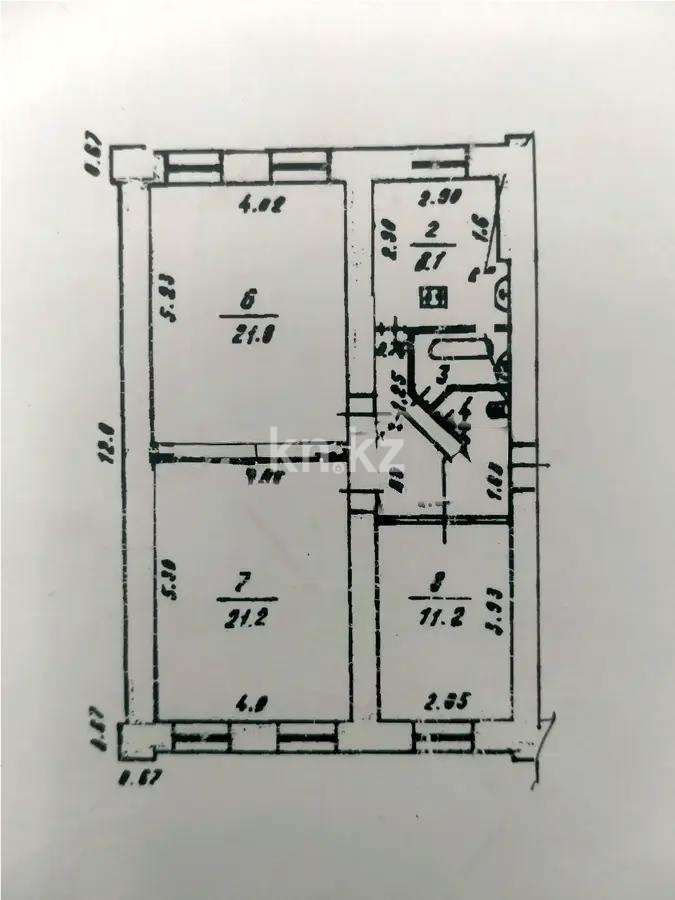 Продажа 3-комнатной квартиры, 72 м² в Алматы