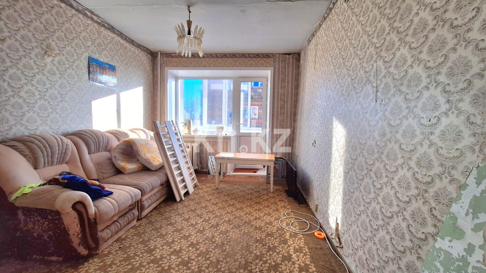Продажа 3-комнатной квартиры, 59 м², мкр-н 15 - Продажа  трехкомнатных квартир в Караганде с фото фото 1 из 11