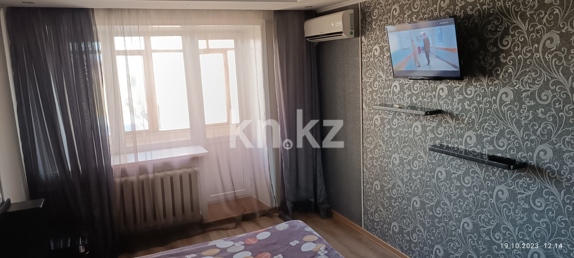 Аренда 1-комнатной квартиры посуточно, 33 м², пр. Бухар-жырау, дом  65 - Аренда  однокомнатных квартир посуточно в Караганде без посредников фото 7 из 7