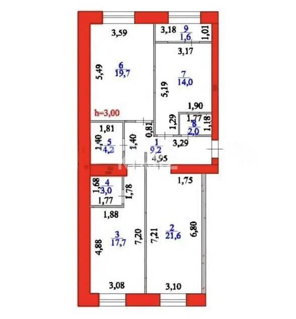 Продажа 3-комнатной квартиры, 93 м² в Астане - фото 7