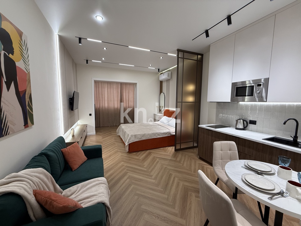 Аренда 1-комнатной квартиры посуточно, 37 м², ул. Айтиева, дом  154/1 - Аренда квартир посуточно в Алматы с фото фото 7 из 18