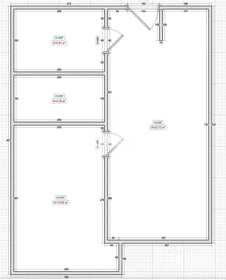 Продажа 2-комнатной квартиры, 50 м², ул. Тараз, дом  7 - Продажа  двухкомнатных квартир в новостройках Алматы с фото фото 5 из 5