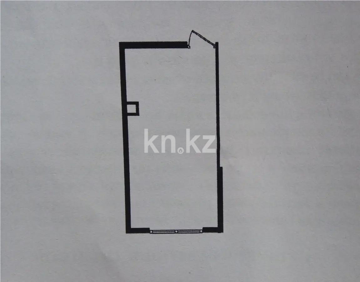 Продажа 1-комнатной квартиры, 22 м², ул. Сыбызгы, дом  100 стр - Продажа квартир в Алматы без посредников фото 1 из 1