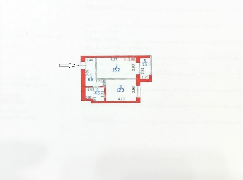 Продажа 1-комнатной квартиры, 40 м², ул. Букетова, дом  3/3 - Продажа  однокомнатных квартир в Караганде с фото фото 24 из 24