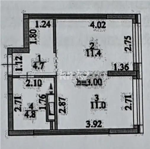 Продажа 1-комнатной квартиры, 31.9 м² в Астане - фото 4