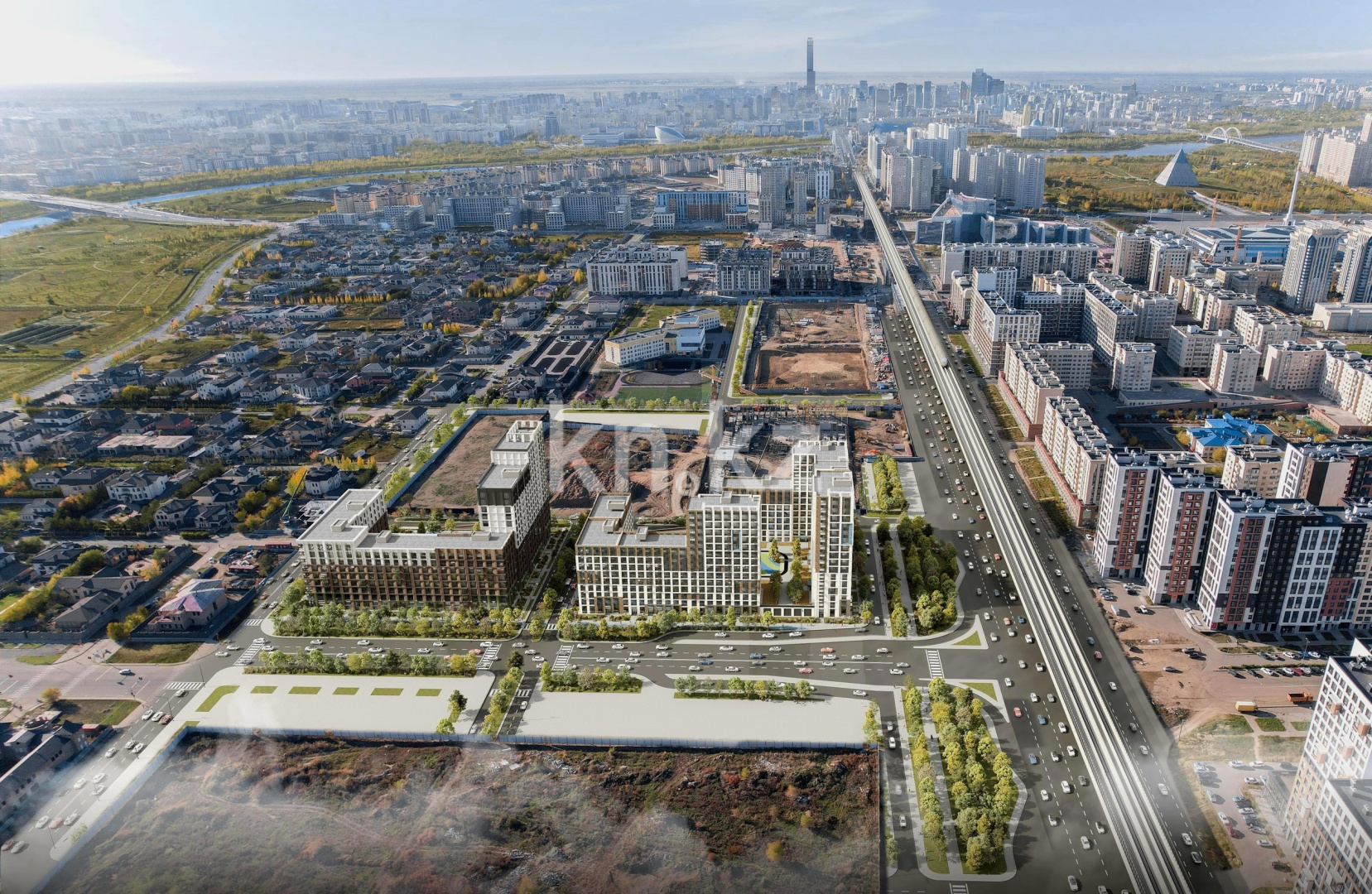 Продажа 1-комнатной квартиры, 40.23 м², ул. Нурмагамбетова, дом  17 стр в Астане - фото 8