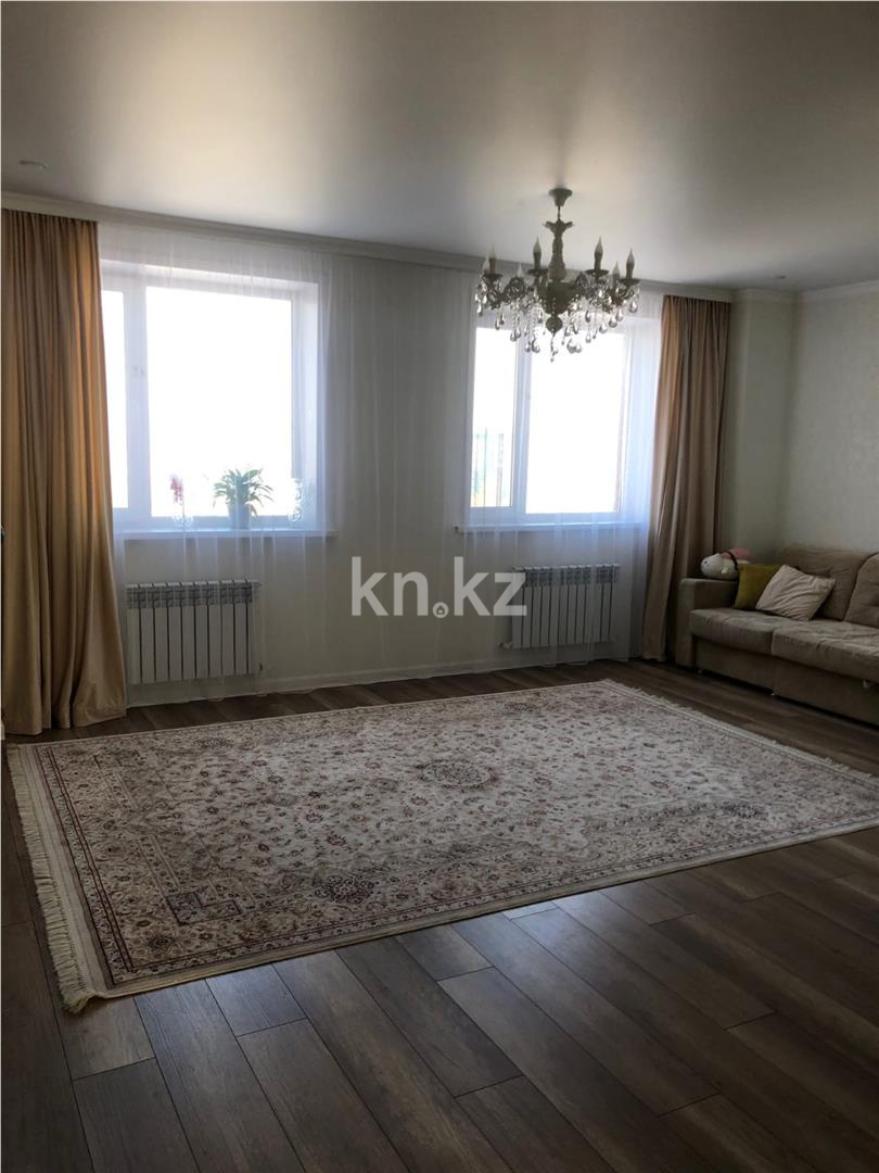 Продажа 3-комнатной квартиры, 95.8 м², ул. Жубанова - Продажа  трехкомнатных квартир в новостройках Астаны фото 1 из 9
