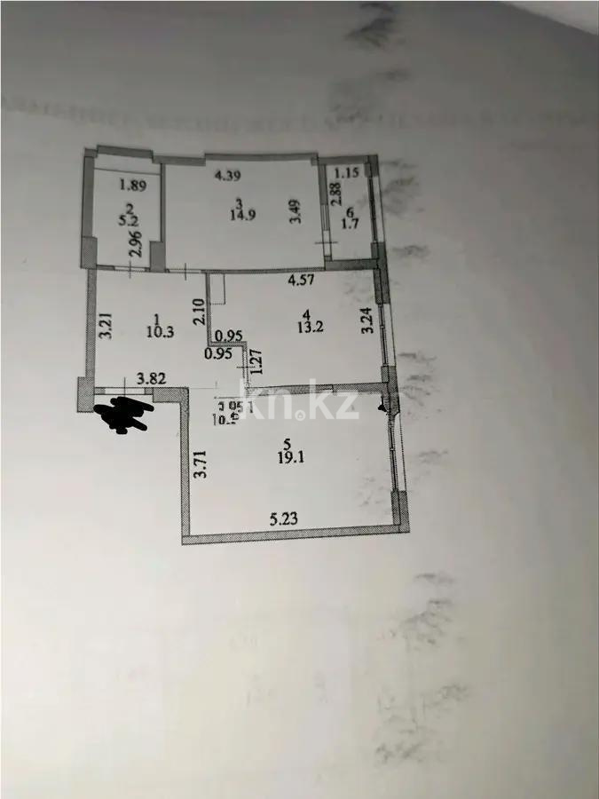 Продажа 2-комнатной квартиры, 64.4 м², ул. Е-36, дом  5 в Астане - фото 4