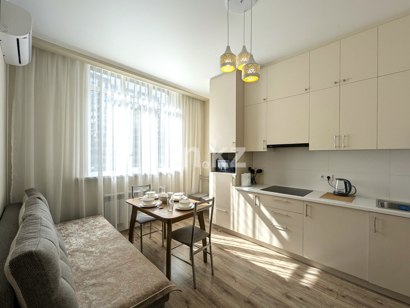 Аренда 1-комнатной квартиры посуточно, 45 м², ул. Торекулова, дом  95 - Сейфуллина - Аренда  однокомнатных квартир посуточно в Алматы фото 5 из 12