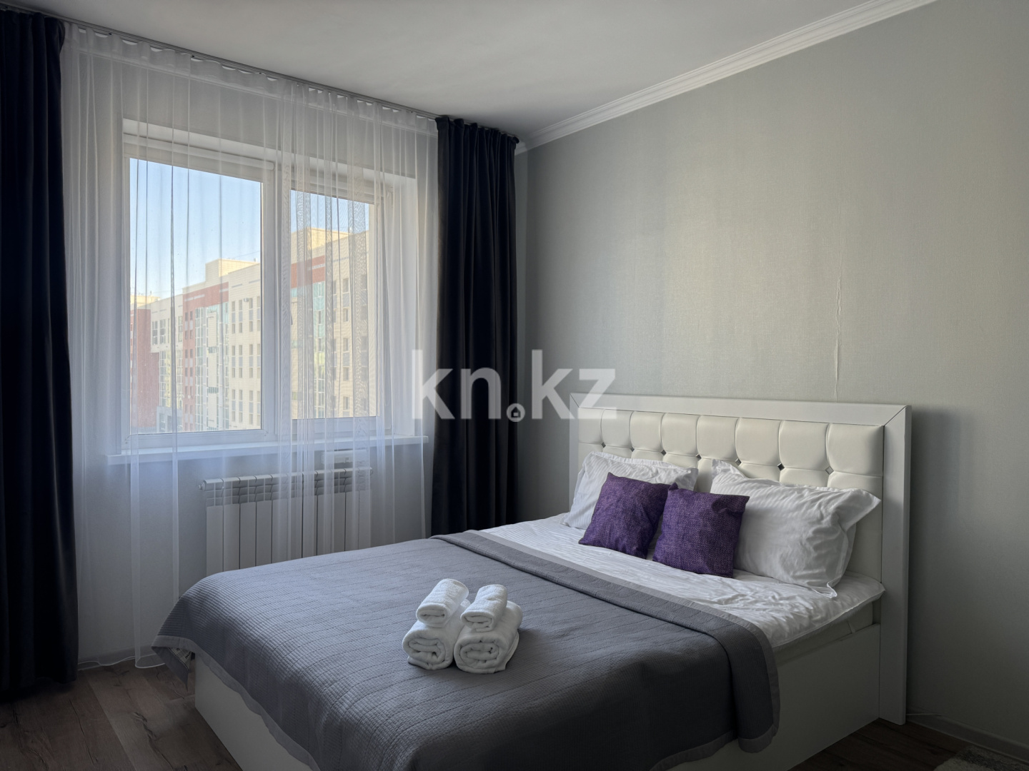 Аренда 1-комнатной квартиры посуточно, 40 м², пр. Кабанбай батыра, дом  46 - ул. Керей, Жанибек хандар - Аренда квартир посуточно в Астане с фото фото 1 из 2