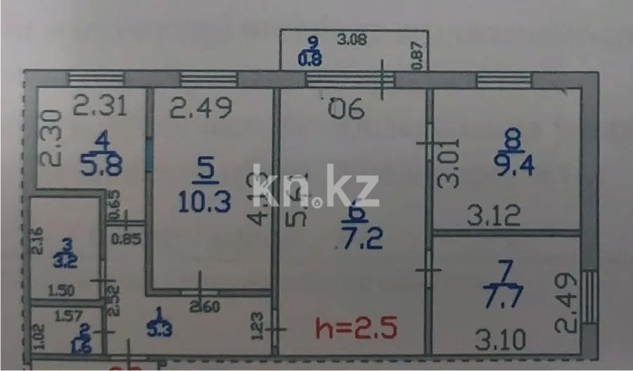 Продажа 4-комнатной квартиры, 63 м² - Продажа квартир в Шахтинске фото 1 из 1
